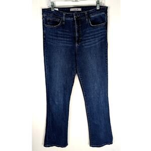 Joe's jeansWmns hi rise12" W 32-34 Hips 41" Ins33" wiskeredMathildeDark wash EUC